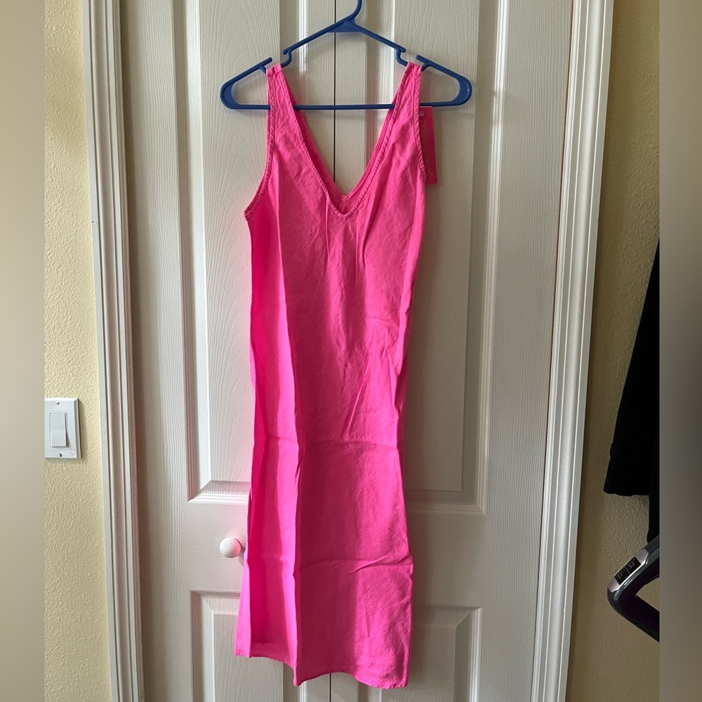 Lilly Pulitzer Pink Linen dress NWT